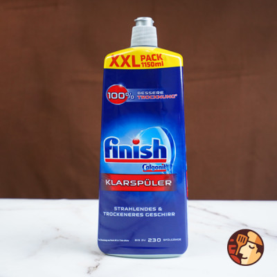 Nước làm bóng chén bát Finish các size, nhập khẩu chính hãng, dùng cho máy rửa bát