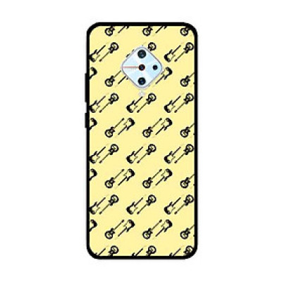Ốp Lưng in cho Vivo S1 Pro/ Vivo V17 Mẫu Họa Tiết Guita - Hàng Chính Hãng
