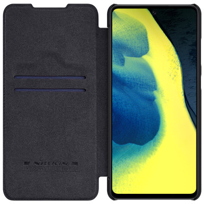 Bao da dành cho Samsung Galaxy A52 Nillkin QIN có ngăn đựng thẻ - Hàng Nhập Khẩu
