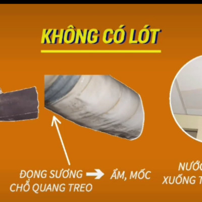 Gói 10 tấm lót ống điều hòa đỡ ống nước ống ga