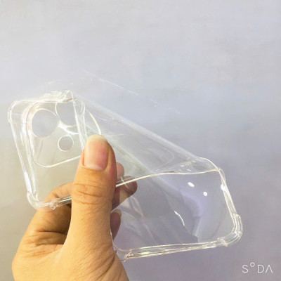 Ốp lưng cho Oppo A3x 5G dẻo trong TPU chống sốc 4 góc cạnh ( hàng chính hãng)