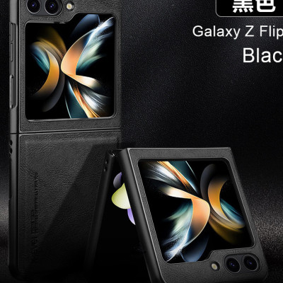 Ốp lưng da cho Samsung Galaxy Z Flip 6 (Flip6) hiệu X-Level cao cấp - Hàng chính hãng