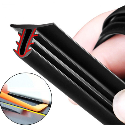 Bộ Gioăng cao su chữ T dài 1,6m kèm que cài nẹp chân kính lái ô tô, phù hợp mọi loại xe  Freeship Cửa hàng nội thất