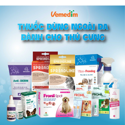 Vemedim Kitten Grow sữa cao cấp dành cho mèo con, lon 100g