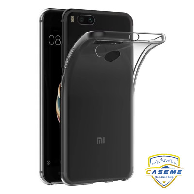 Ốp lưng dành cho Xiaomi Mi A1/ Mi 5X silicon TPU dẻo trong suốt dày dặn chống sốc, chống xước cao cấp - Hàng chính hãng
