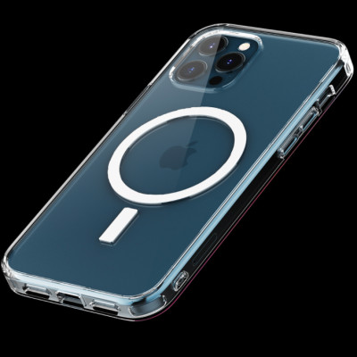 Ốp Lưng hỗ trợ sạc nam châm Trong Suốt Dành Cho iPhone iPhone 13 / iPhone 13 Pro / iPhone 13 Promax hiệu Likgus - Hàng chính hãng