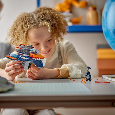 Đồ Chơi Lắp Ráp Phi Thuyền Chiến Đấu Warbird LEGO SUPERHEROES 76278 (290 chi tiết)