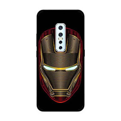 Ốp Lưng in cho Vivo V17 Pro Mẫu Người Sắt Đỏ - Hàng Chính Hãng