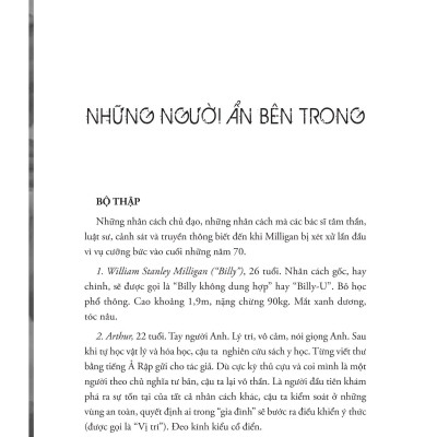 24 Nhân Cách Của Billy Milligan