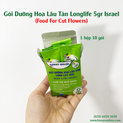 Dưỡng Hoa Lâu tàn nhập khẩu Israel (Combo 50 gói), Hiêu Longlife