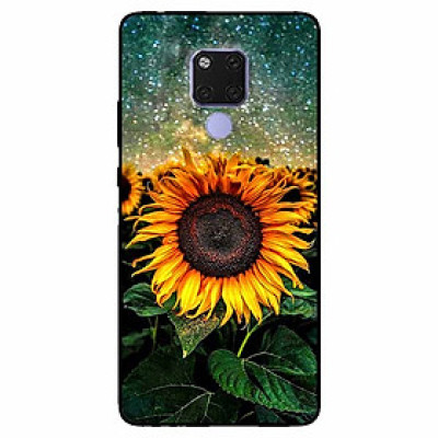 Ốp lưng dành cho Huawei Mate 20 mẫu Hướng Dương Galaxy
