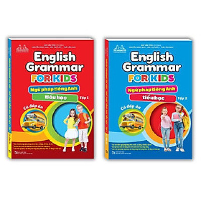 Sách - Ngữ Pháp Tiếng Anh Tiểu Học - Combo 2 Tập - Minh Thắng