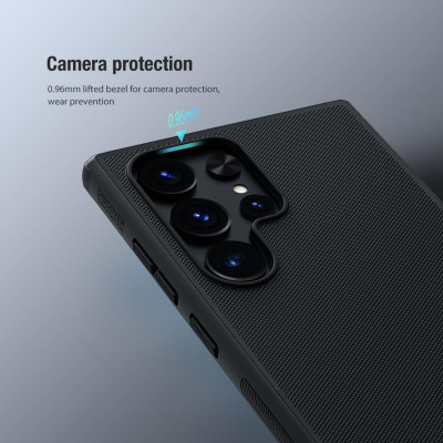 Ốp Lưng Nillkin Super Frosted Shield Pro Cho Samsung Galaxy S24 Ultra, S24 Plus, S24, S24 FE ốp chống sốc chống vân tay cực tốt – Hàng Chính Hãng