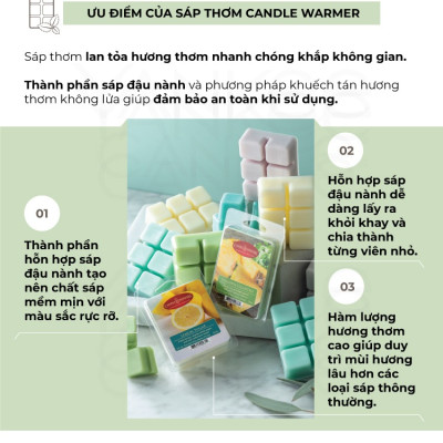 Sáp thơm Candle Warmer - Mahogany Teak