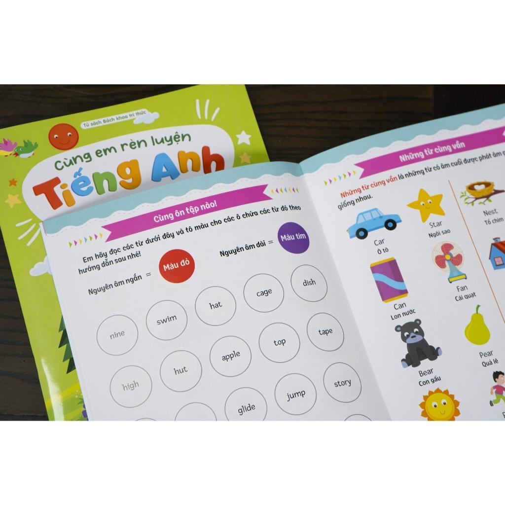 Sách - Cùng Em Rèn Luyện - Cho Trẻ 3 - 9 Tuổi - Combo 6 Cuốn - Đinh Tị Books