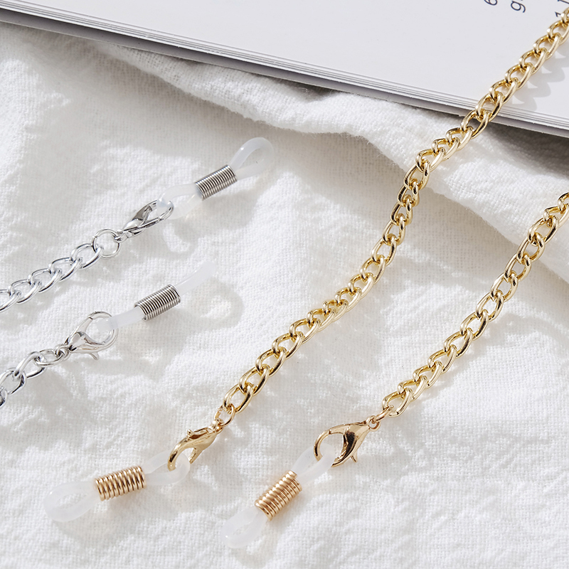 Glasses chain dây giữ kính mix chuỗi hợp kim basic để đeo kính chống rơi vỡ thời trang và tiện lợi