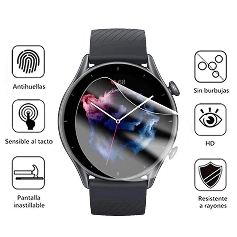Bộ 5 miếng dán TPU Bảo Vệ màn hình dành Cho Amazfit Gtr3 / GTR3 Pro