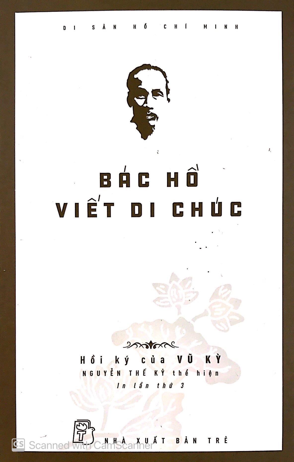 Bác Hồ Viết Di Chúc (Tái Bản)