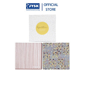Khăn giấy | JYSK Lersson | bộ 20 giấy | nhiều màu | R33xD33cm