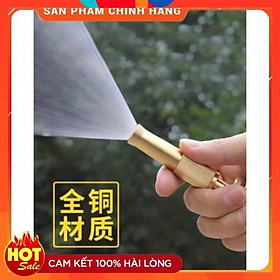 Đầu vòi xịt tăng áp mini Đầu vòi tăng áp đa năng bằng đồng tưới cây rửa xe cực mạnh 206587 tặng đai 