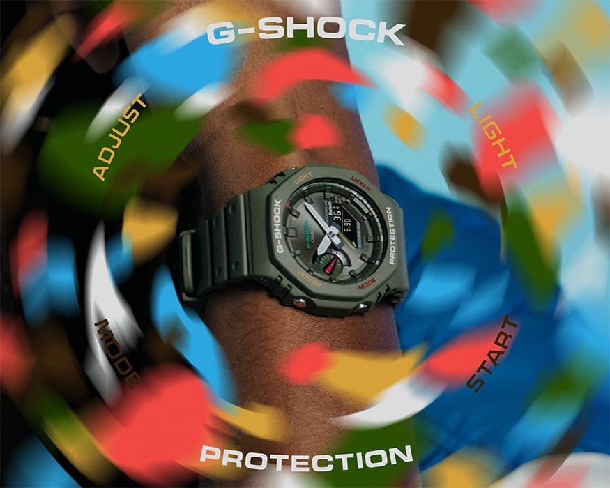 ĐỒNG HỒ CASIO G-SHOCK GA-B2100FC-3ADR CHÍNH HÃNG