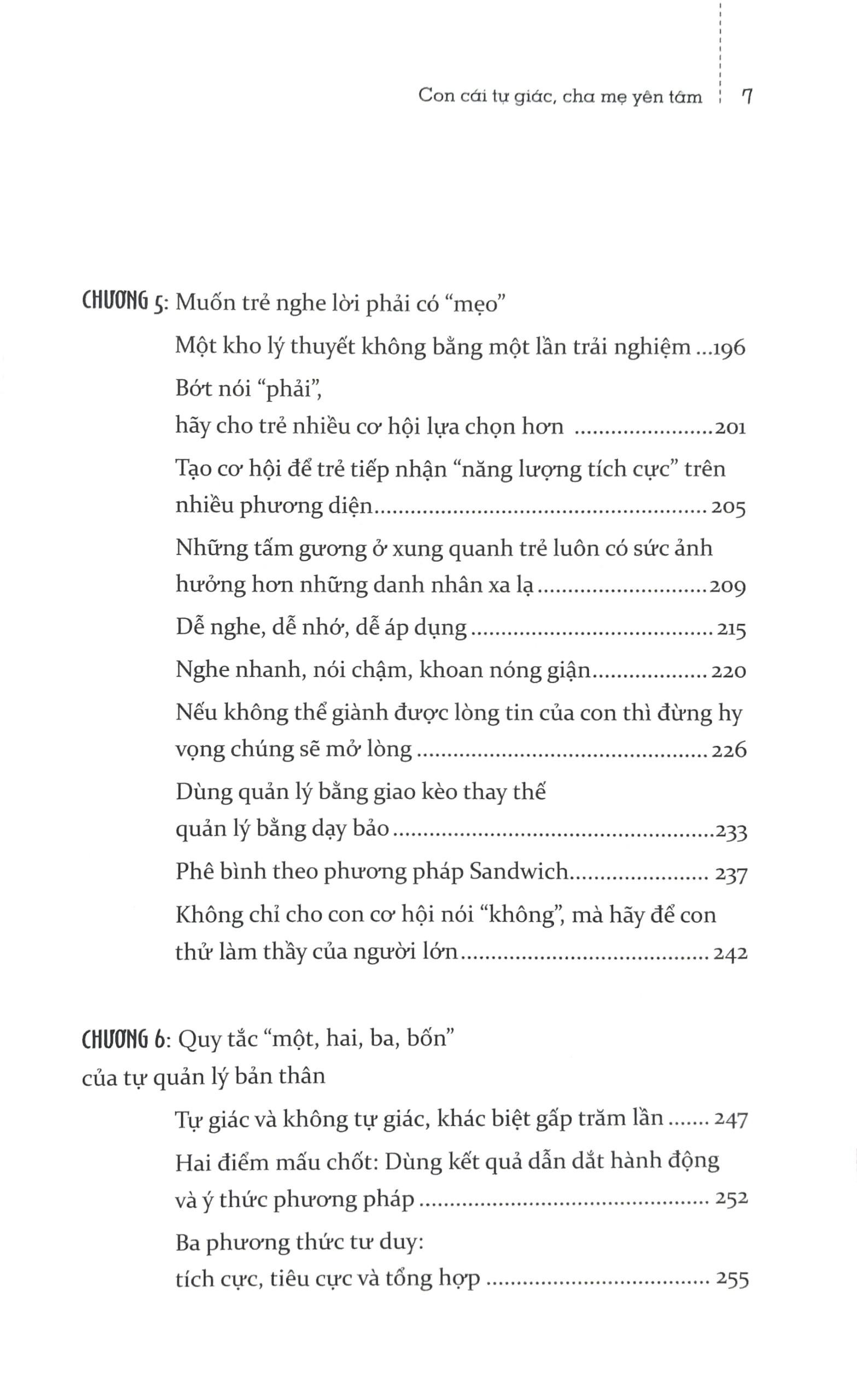 Con Cái Tự Giác Cha Mẹ Yên Tâm (Tái Bản)