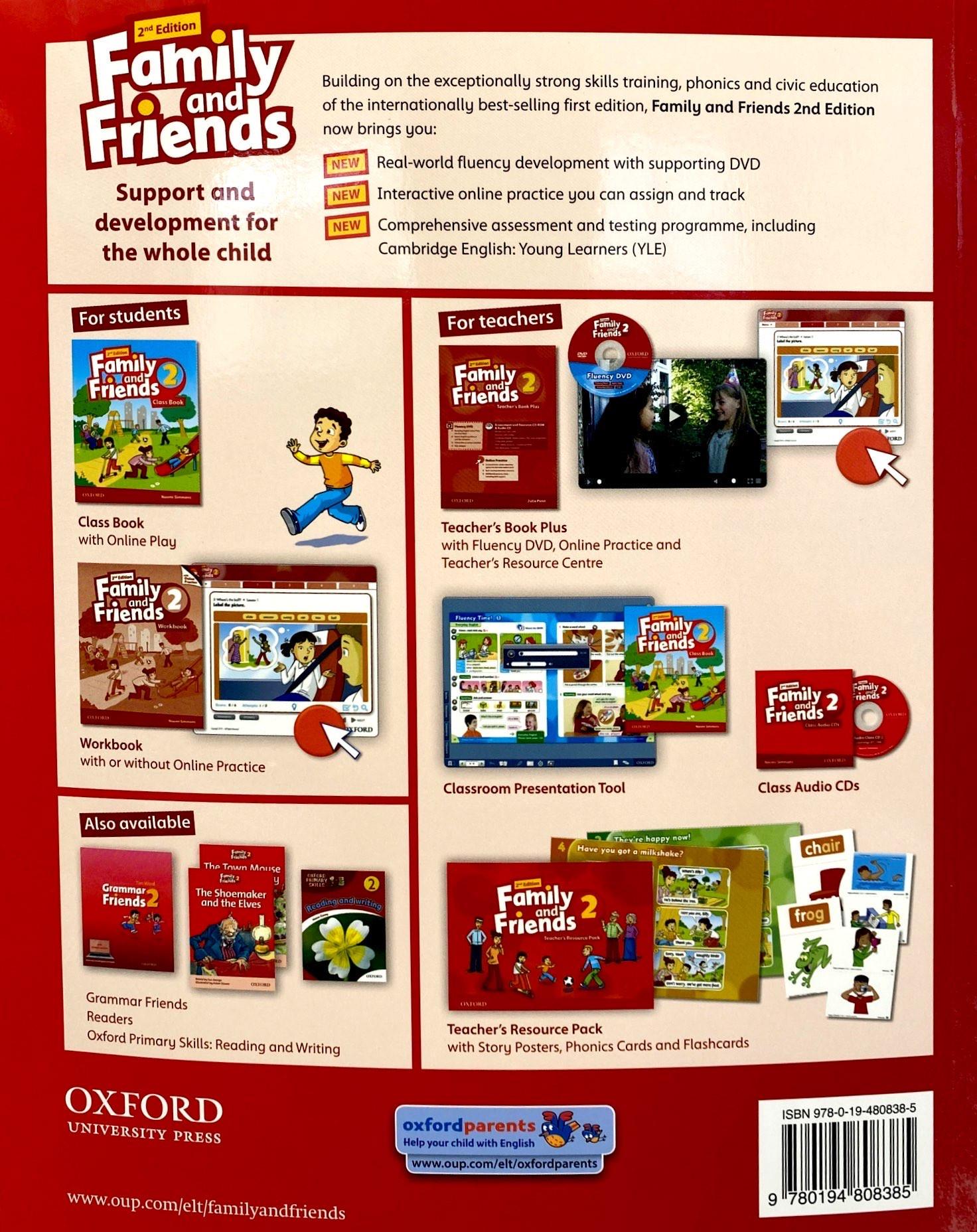 Family and Friends: Level 2: Class Book, Second Edition