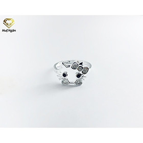 Nhẫn bạc Ý 925 Huệ Ngân - Mèo KITTY RYR140009 (li tay nhỏ)