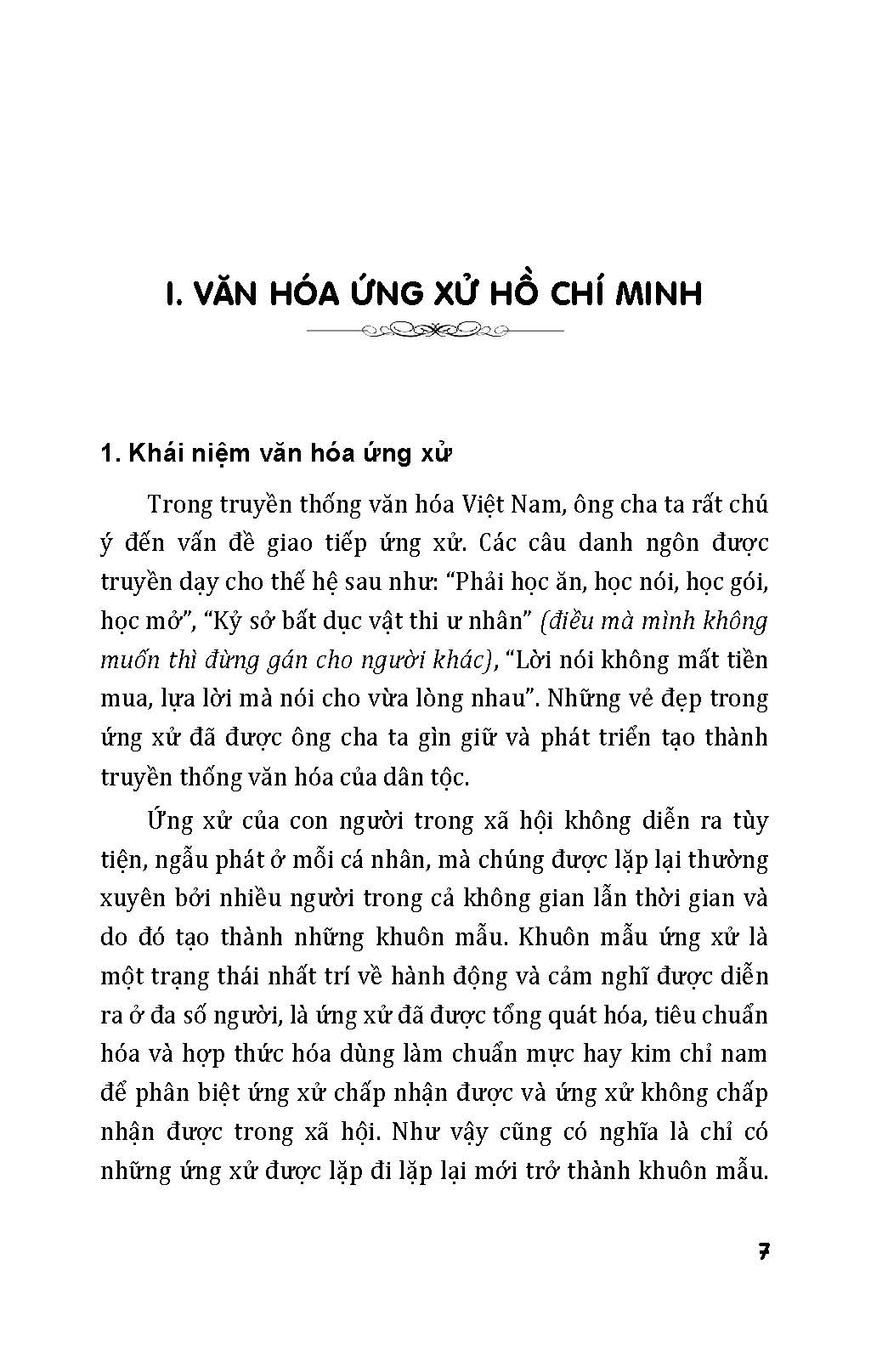 Văn Hoá Soi Đường Cho Quốc Dân Đi - Văn Hoá Ứng Xử Hồ Chí Minh Trong Xây Dựng Con Người Mới