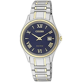 Đồng Hồ Nữ Citizen Dây Thép Không Gỉ GA1039-53L - Mặt Xanh