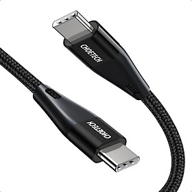 Cáp sạc nhanh và truyền dữ liệu Type C to Type C 60W Choetech XCC-1003/ XCC-1004 Series - Hàng chính hãng