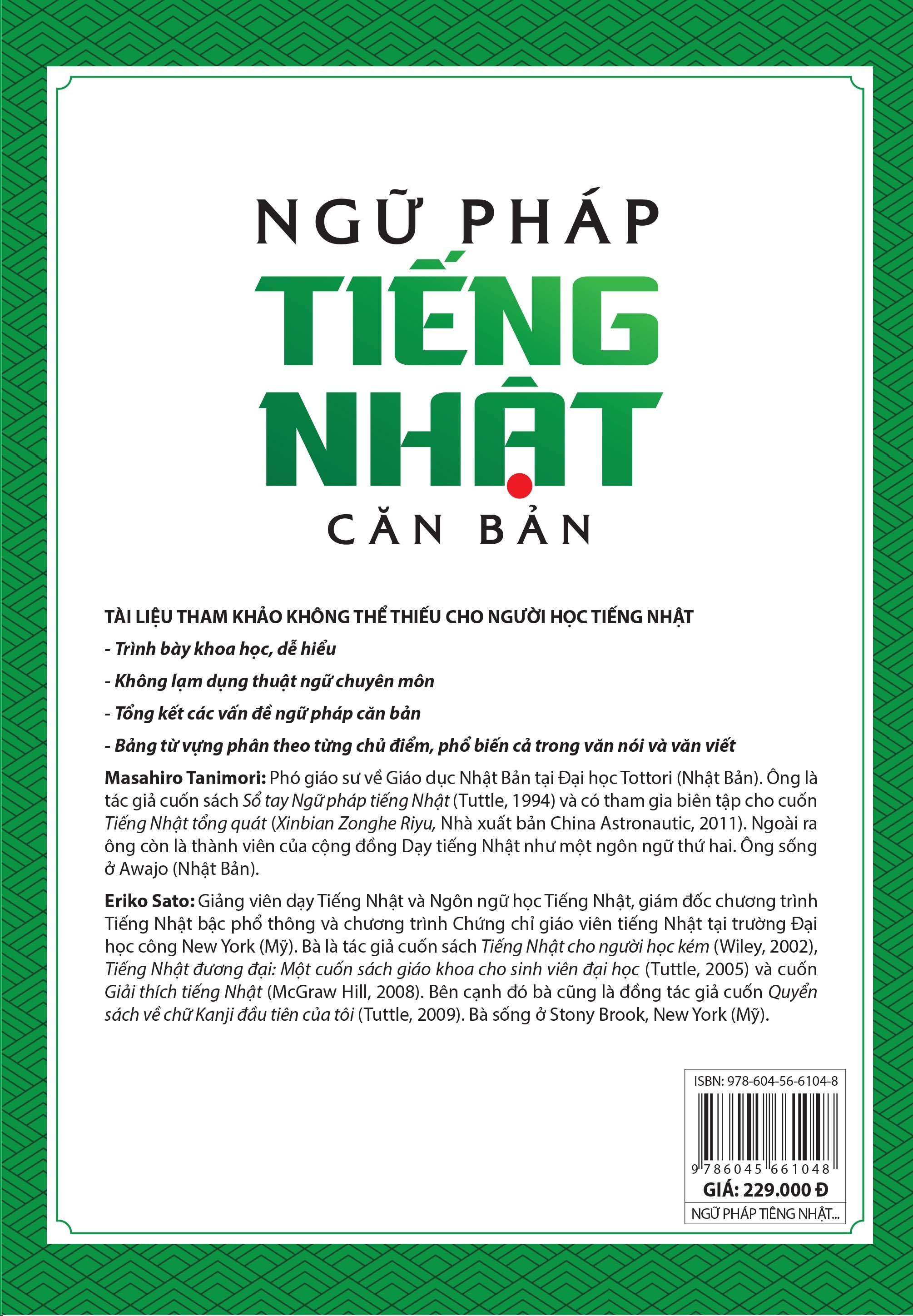 Ngữ Pháp Tiếng Nhật Căn Bản
