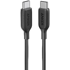 Dây Cáp Sạc Anker PowerLine III USB-C to USB-C 2.0 0.9m / 1.8m - A8852 / A8853 - Hàng Chính Hãng