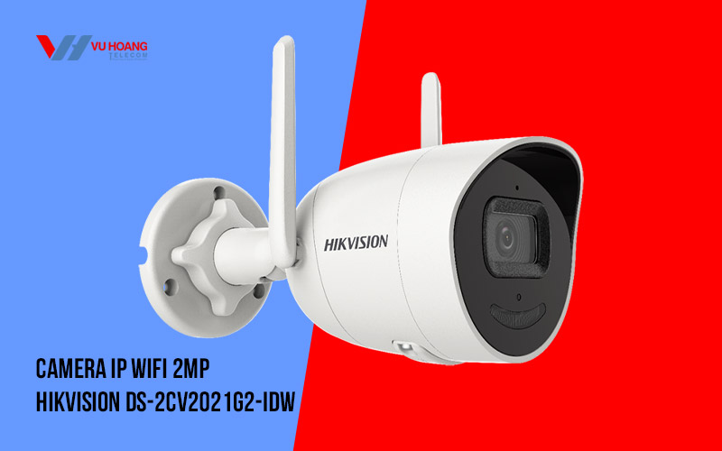 Camera Wifi Ngoài Trời HIKVISION DS-2CD2021G1-IDW1 2MP Chống Nước - Hàng Chính Hãng