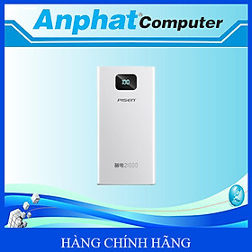Pin sạc dự phòng PISEN-Mr White Digital 21.000mAh 20W (TS-D294 - Trắng) - Hàng Chính Hãng