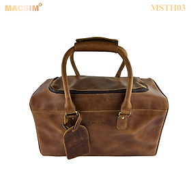Túi Da Thật Macsim MSTH03 – Da Bò Nguyên Miếng Loại 1 | Cổ Điển – Bền Bỉ – Sang Trọng