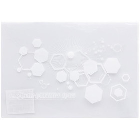Bìa Nút A5 - Flexoffice FO-CBF06 - Trong Suốt