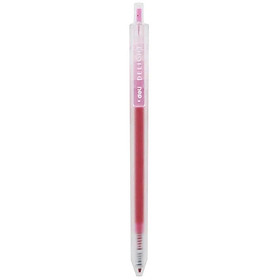 Bút Gel Bấm Deli 0.5mm EG118-PK Màu Hồng