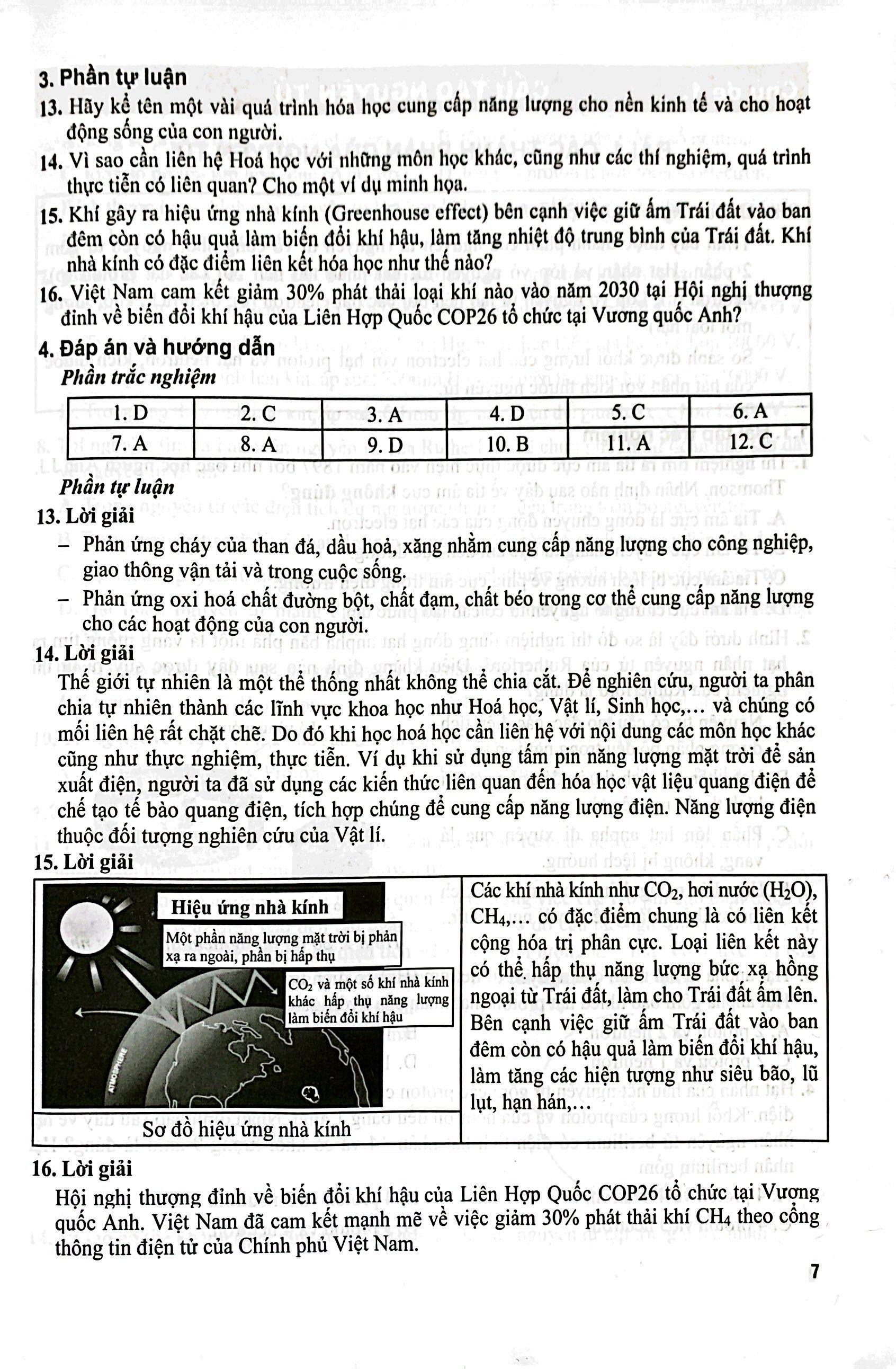 Bài Tập Phát Triển Năng Lực Hóa Học 10