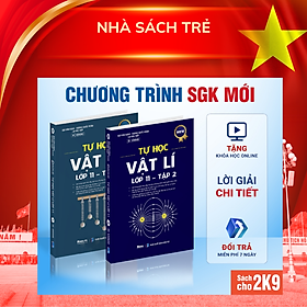 Tự học Vật lí lớp 11 - Tập 1 + Tập 2 (2025) ( Lẻ/Combo ) -  Moonbook