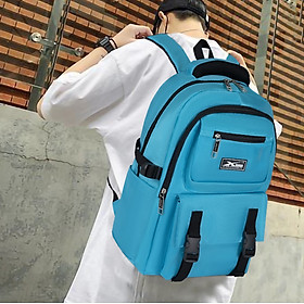 Balo nhiều ngăn tiện lợi Xbags Sea ​​Blue Xb 3201
