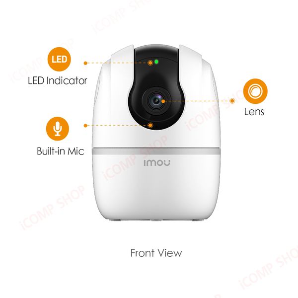 Camera IP WIFI IMOU RANGER A2 Full HD 1080P, phiên bản 2022 - Hàng Chính Hãng
