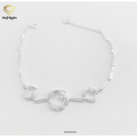 Lắc tay bạc 925 Huệ Ngân - Vòng tròn tình yêu RYB140058