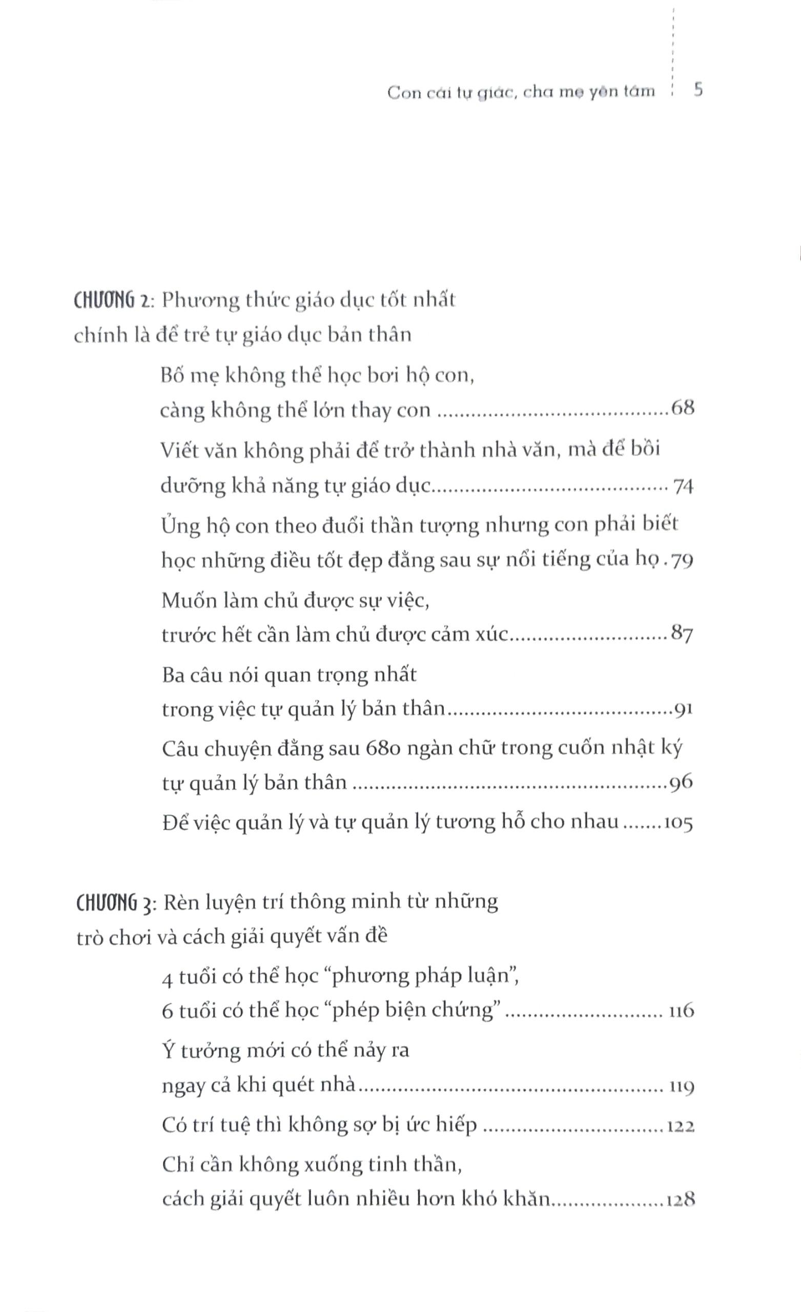 Con Cái Tự Giác Cha Mẹ Yên Tâm (Tái Bản)