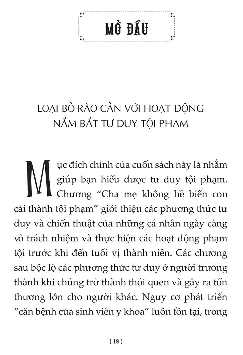 Tâm Lý Học Tội Phạm - Tập 1