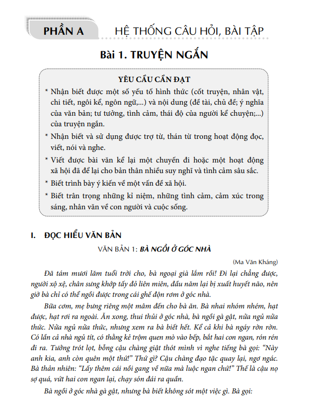 Sách - Bài tập phát triển năng lực Ngữ Văn 8 - tập 1 ( cánh diều )