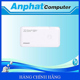 Pin sạc dự phòng PISEN QUICK High Power Box 20.000mAh 22.5W (TS-D313) - Trắng - Hàng Chính Hãng