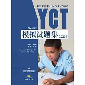 Sách - Bộ Đề Thi Mô Phỏng YCT – Cấp Độ 2 - Nhân Trí Việt