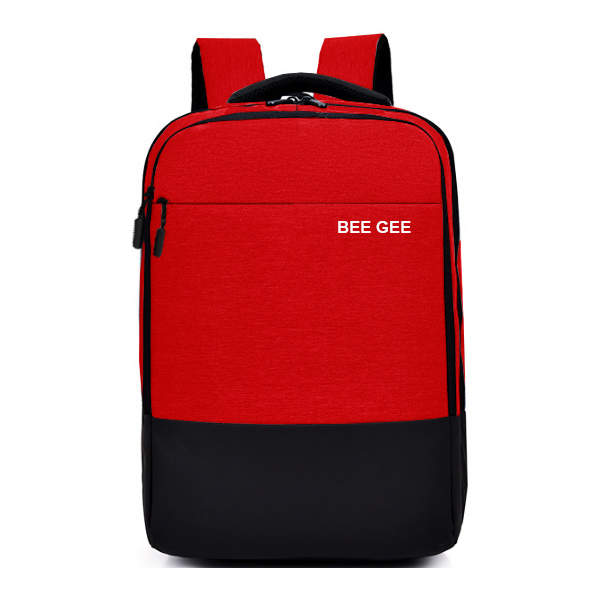 ( XEM VIDEO ) Balo laptop thời trang nam nữ hàn quốc BEE GEE 116 phối miếng da bên dưới đáy chống thấm nước siêu dày nhiều ngăn