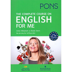 Sách - The Complete Course On ENGLISH For Me (Kèm 01 Đĩa MP3) - Nhân Trí Việt